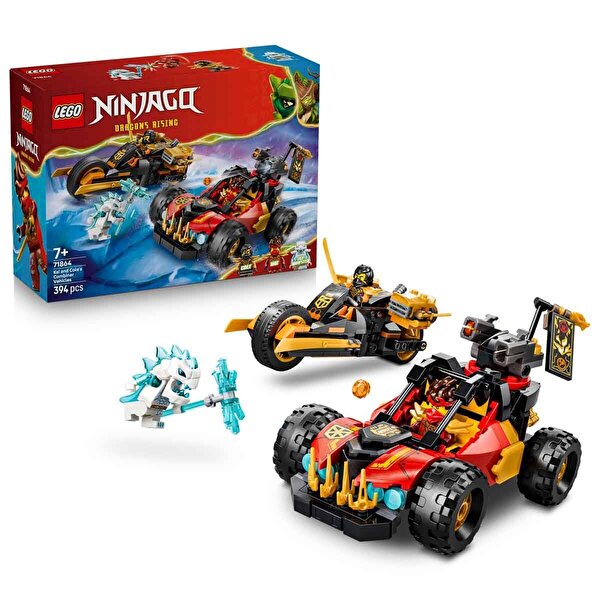 LEGO Ninjago Kai ve Cole’un Birleşen Araçları 71864