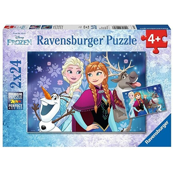 Ravensburger Puzzle 2x24 Parça Frozen 90747