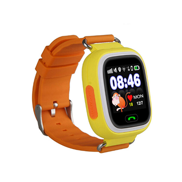 Alcatech Telefon Özellikli Akıllı Çocuk Saati Sarı