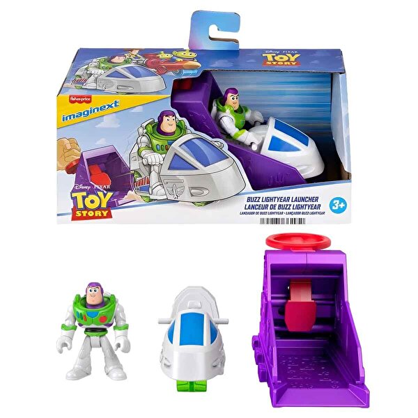 Imaginext Toy Story Figür ve Fırlatma Seti Buzz Lightyear JKW26