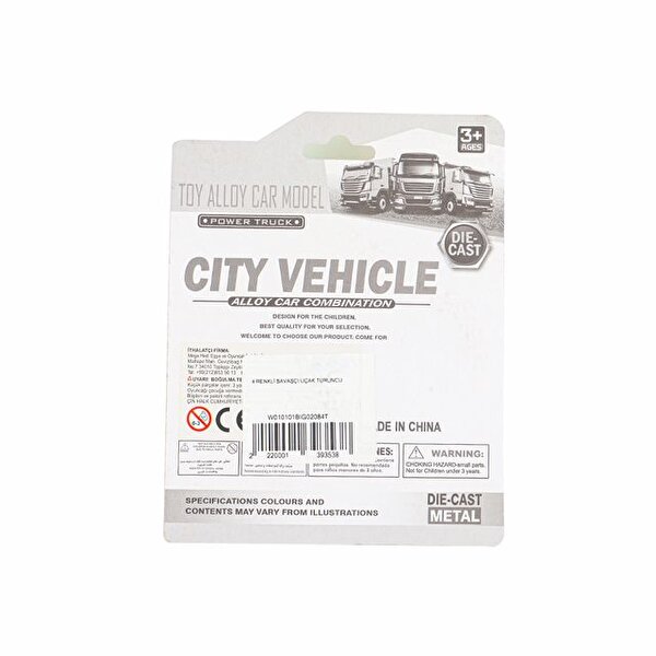 4 Renkli Savaşçı Uçak Turuncu