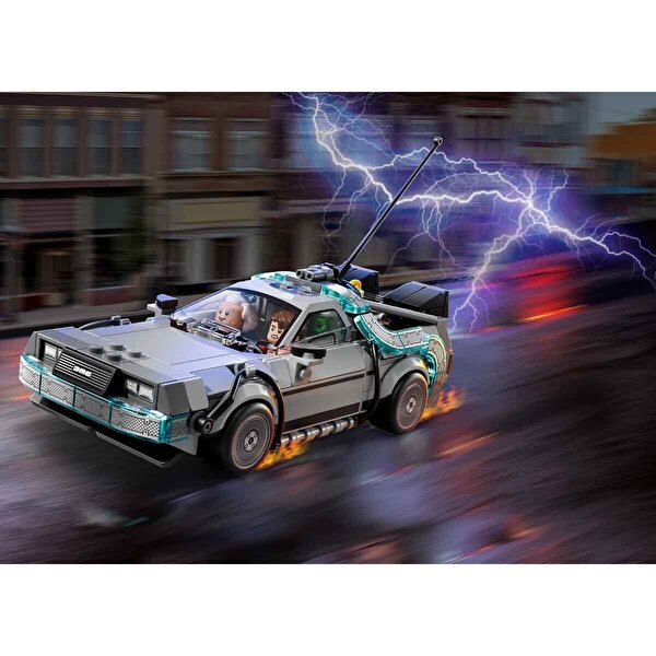 LEGO Speed Champions Geleceğe Dönüş’ten Zaman Makinesi 77256