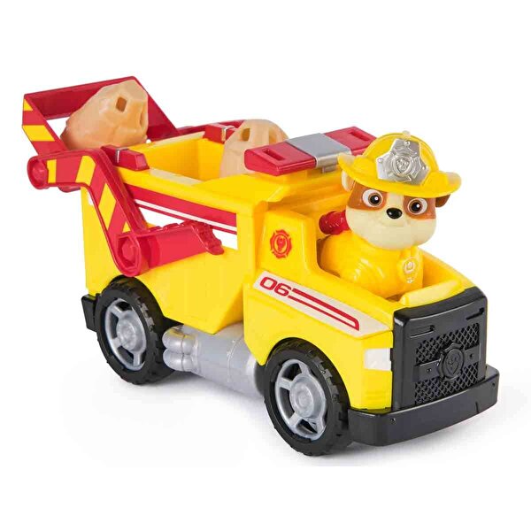 Paw Patrol Fire Rescue Figür ve Kurtarma Aracı Rubble