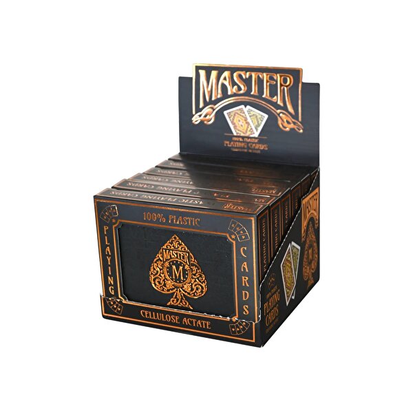 Master Plastik 2'li Oyun Kağıdı (Mika Kutu)