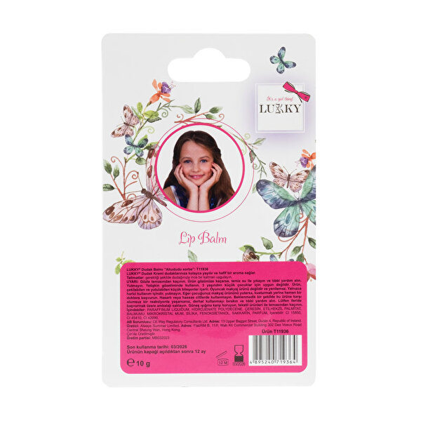 Lukky Dudak Balm Ahududu Şerbeti