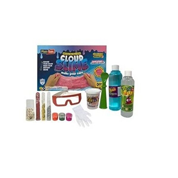 Playtoys DIY Bulut Slime Hazırlama Seti