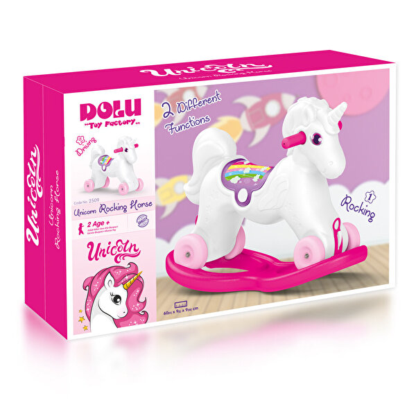 Unicorn Sallanan Tekerlekli At
