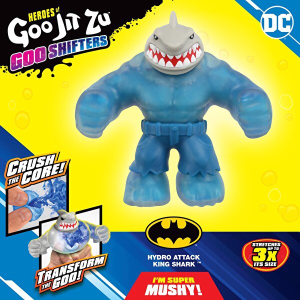Goojitzu Dc Gooshifters Superheroes King Shark