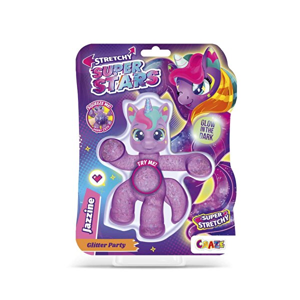 Superstars Glitter Party Jazzine Stretchy Figür