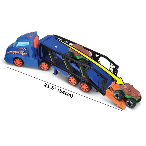 Express Wheels Combo Animal Truck ve Launcher Playset