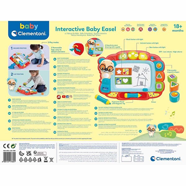 Baby Clementoni Müzikli Yazı Tahtası