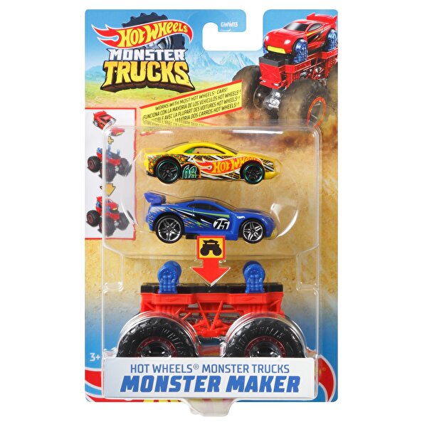 Hot Wheels Monster Trucks Dev Tekerlek Ustası Serisi Bone Scorpedo GWW14