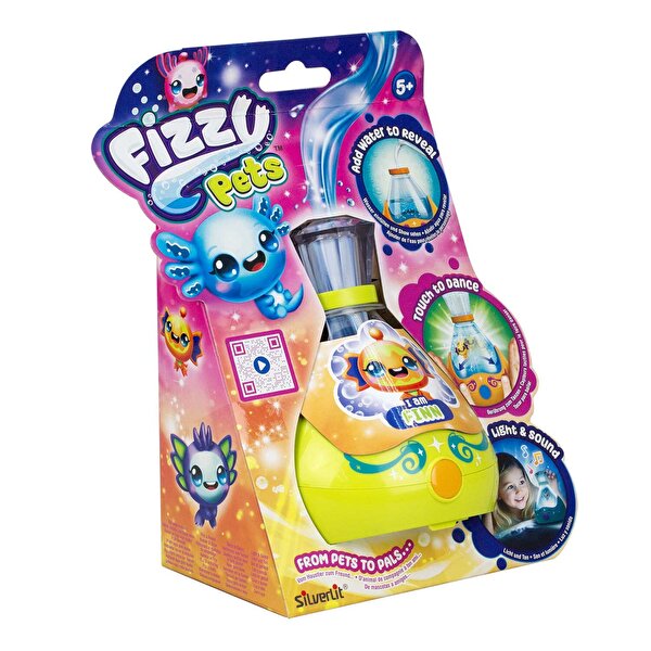 Silverlit Fizzy Pets Işıklı Sesli Köpüren İnteraktif Sürpriz Evcil Hayvan Finn