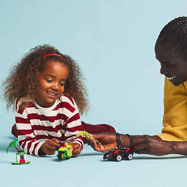 LEGO Marvel Spin ve Electro Dinozor Aracı Takibi 11198