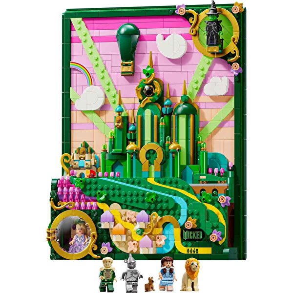 LEGO Wicked Emerald City Duvar Tablosu 75685