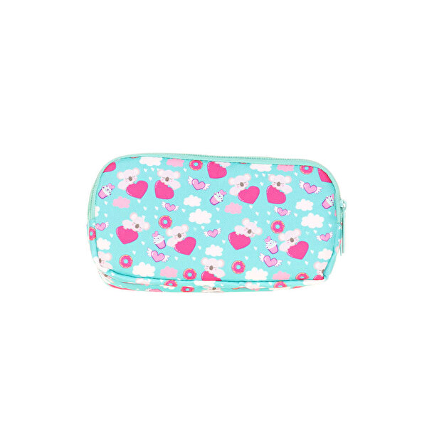 Kaukko Kids 3 Bölmeli Cute Face Koala Kalem Çantası