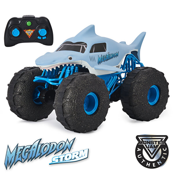 Monster Jam Megalodon Storm Suda Gidebilen Uzaktan Kumandalı Canavar Kamyon