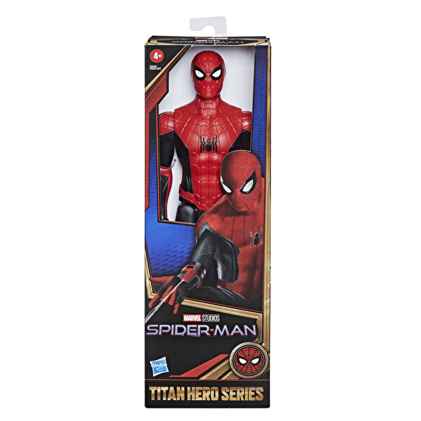 Spiderman Titan Hero Kırmızı-Siyah Kostümlü Figür F2052