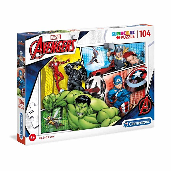 Clementoni Avengers Puzzle 104 Parça