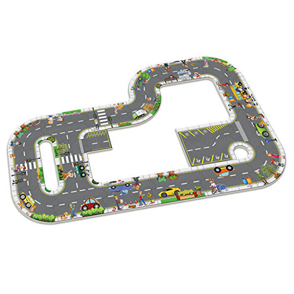 Büyük Parçalı Otoyol Puzzle