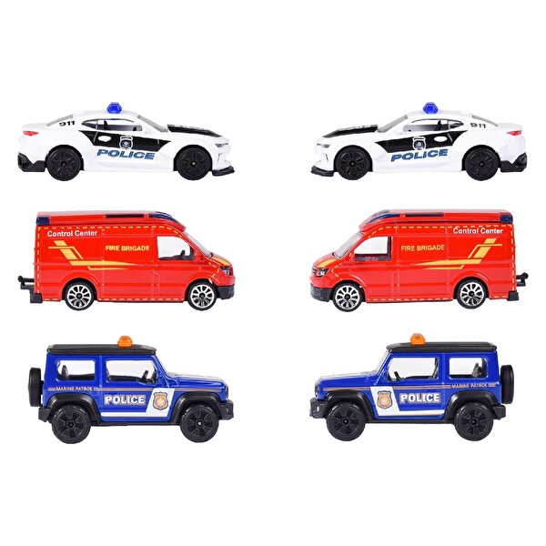 Majorette Rescue Serisi Set 2