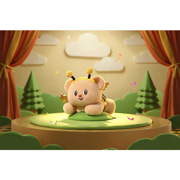 Butterbear Superstars Serisi Sürpriz Paket Koleksiyon Figürü