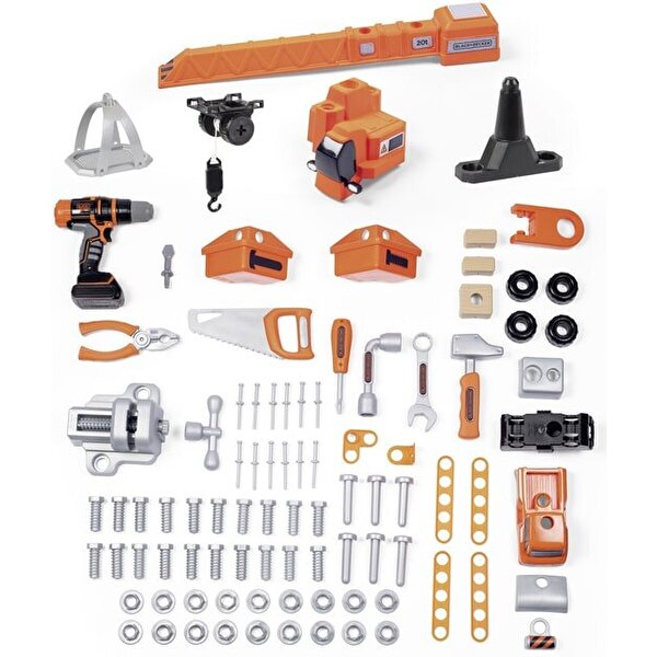 Smoby Black & Decker Vinçli Tamir Tezgahı