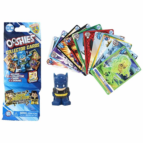 Ooshies DC Figür ve Kartlar Sürpriz Paket 21963