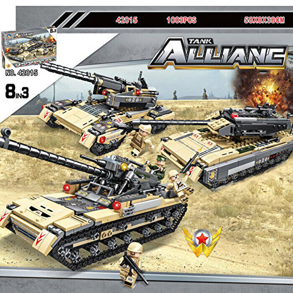 Teknik Tank 8 in 3 10003 Parça