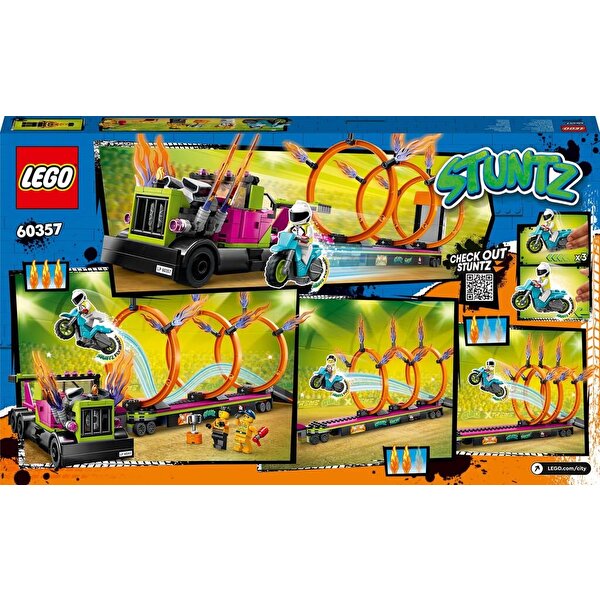 LEGO City Gösteri Kamyonu ve Ateş Çemberi Yarışması 60357