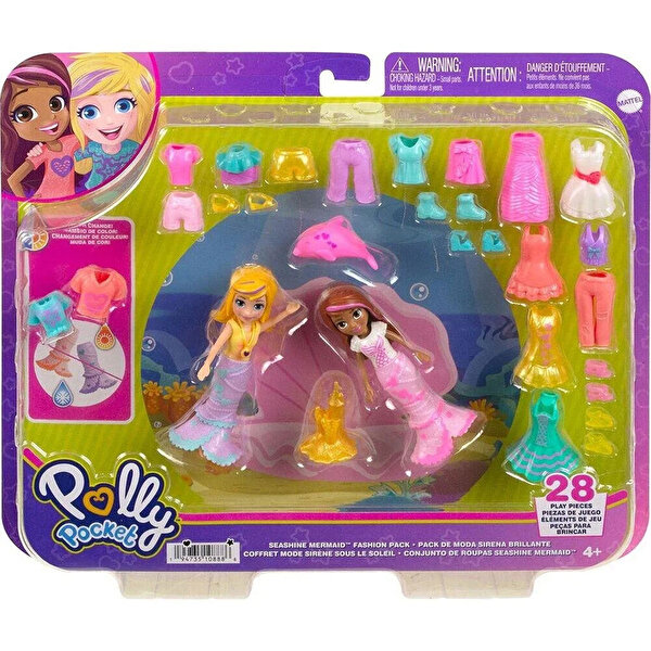 Polly Pocket ve Arkadaşları Farklı Moda Aksesuarları Oyun Setleri HKV96
