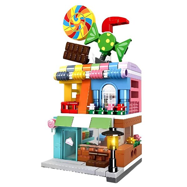Şeker Dükkanı Blok Set 222 Parça