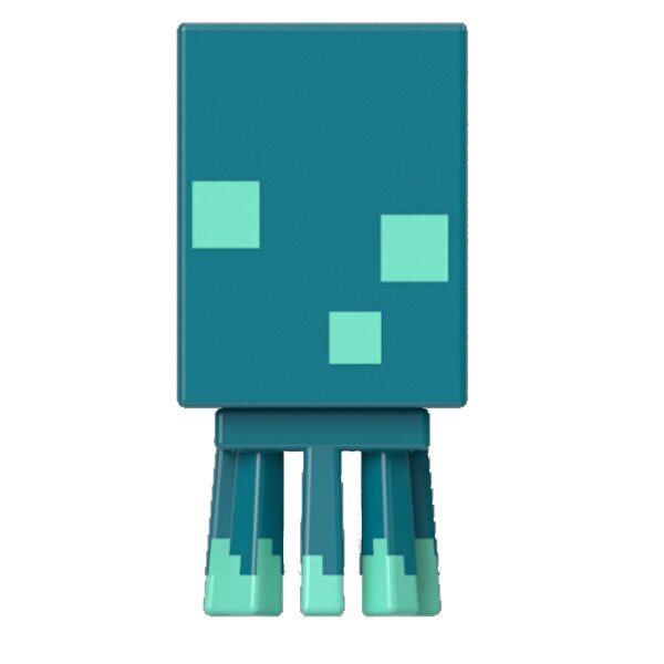 Minecraft Mini Figürler Glow Squid HDW03