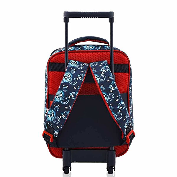 Spiderman Çekçekli Anaokulu Çantası Great Power