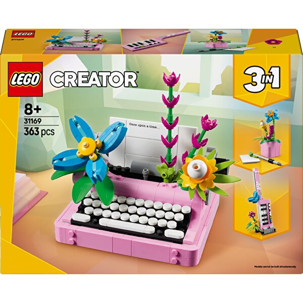 LEGO Creator 3'ü 1 Arada Çiçekli Daktilo 31169