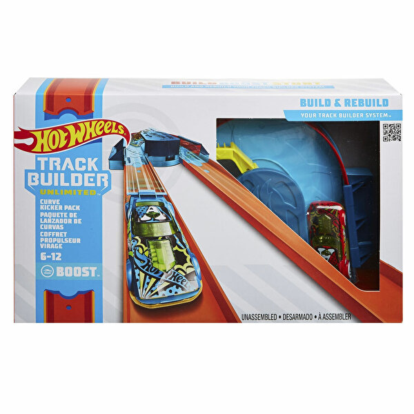 Hot Wheels Track Builder Tasarla ve Yeniden Oluştur Serisi Curve Hız Virajı Paketi GLC93
