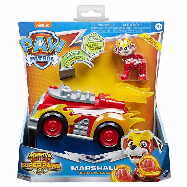Paw Patrol Temalı Araçlar S2 Marshall Delüks Araç