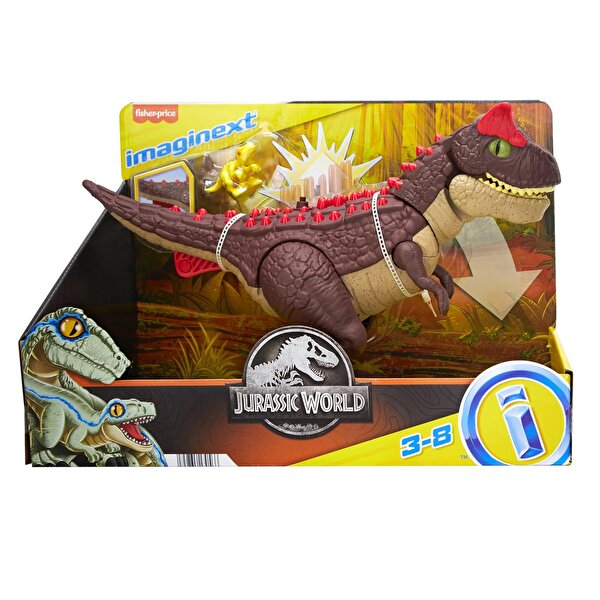 Imaginext Jurassic World Spike Strike Carnotaurus HML42