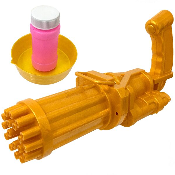 Minigun Büyük Balon Tabancası Sarı