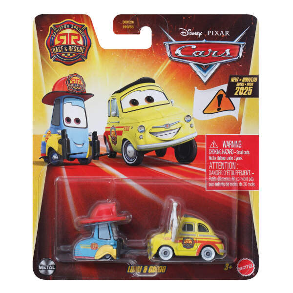 Cars 3 Tekli Karakter Araçlar Luigi & Guido JDG53