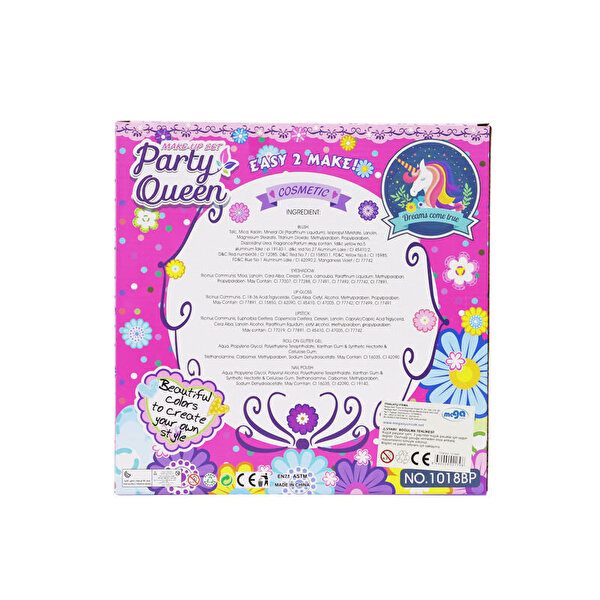 Kalp İki Katlı Makyaj Seti