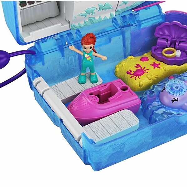 Polly Pocket ve Maceraları Oyun Setleri Tatlı Yelkenli Yolculuk Gemisi GKJ49