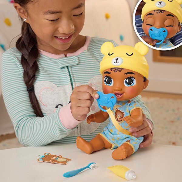 Baby Alive Lil Dreamer Snoozer Bear Sleepy Bebek F9967
