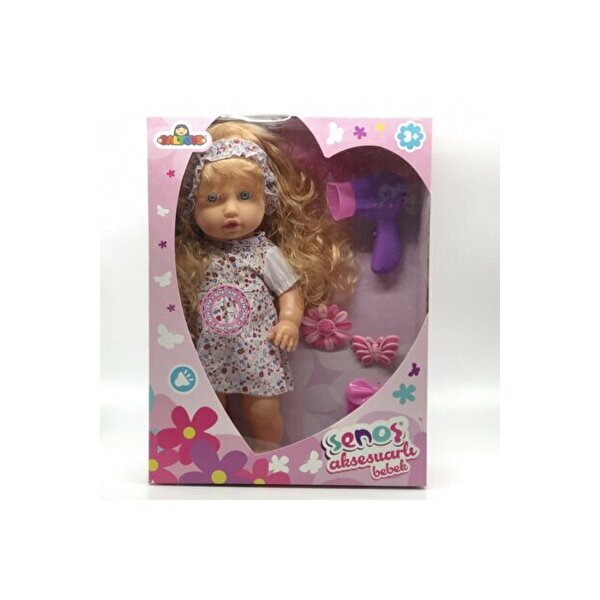 Senoş Bebek Aksesuarlı Sarışın