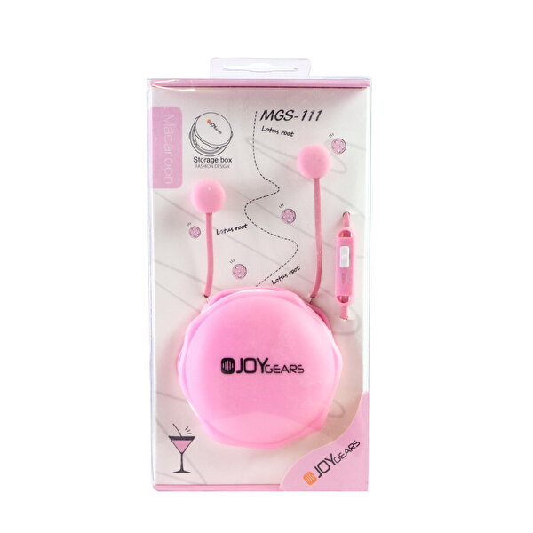Joygears Makaron Kulaklık Pembe
