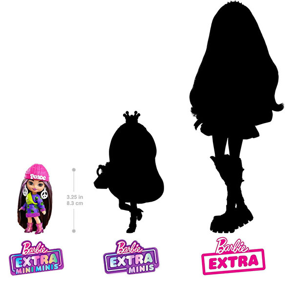 Barbie Extra Mini Miniş Bebekler HLN46