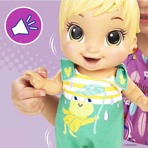 Baby Alive Zıplayan Bebeğim Sarışın E9427