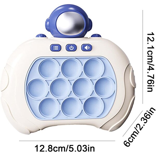 Elektronik Pop‑It Astronot