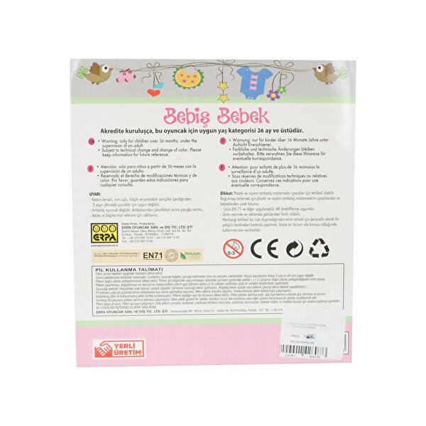 Altını Islatan Bebiş Erkek Bebek ve Minik Arkadaşı