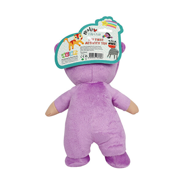 Moliv İlk Soft Bebeğim Bez Bebek Mor